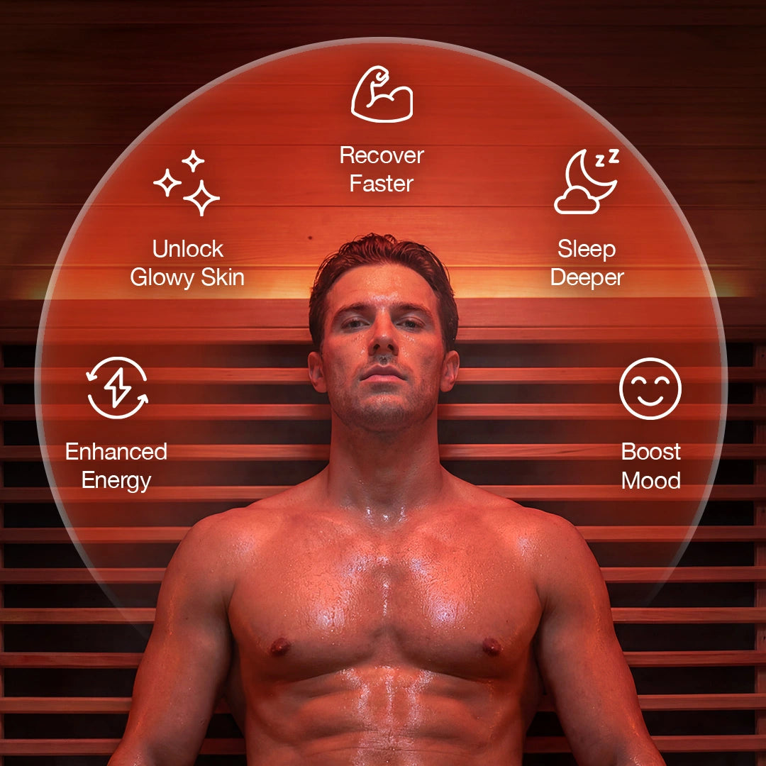 Polar Eclipse 3 Person Outdoor Infrared sauna