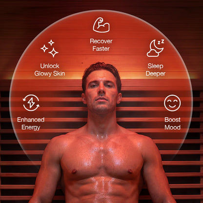 Polar Eclipse 3 Person Outdoor Infrared sauna