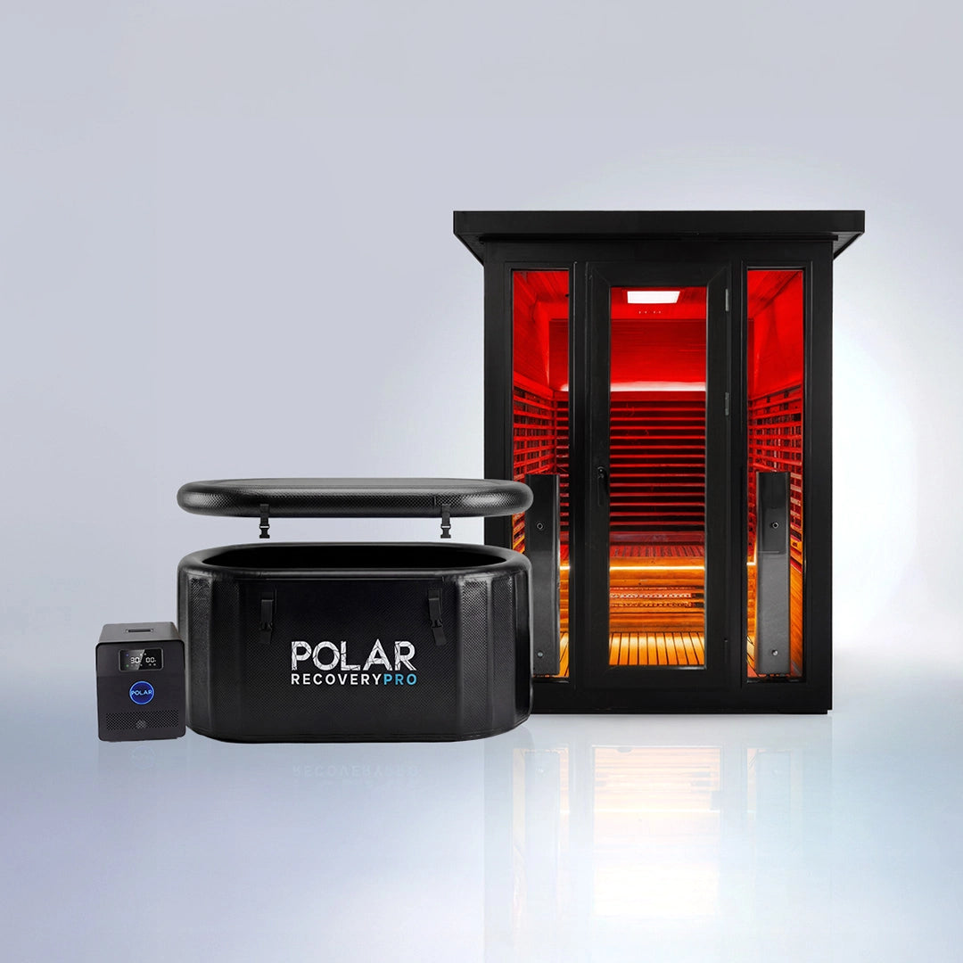Polar Eclipse 3 Person Outdoor Infrared sauna