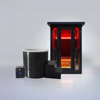 Polar Eclipse 2 Person Outdoor Infrared Sauna
