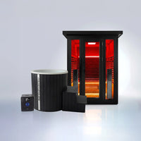 Polar Eclipse 3 Person Outdoor Infrared sauna