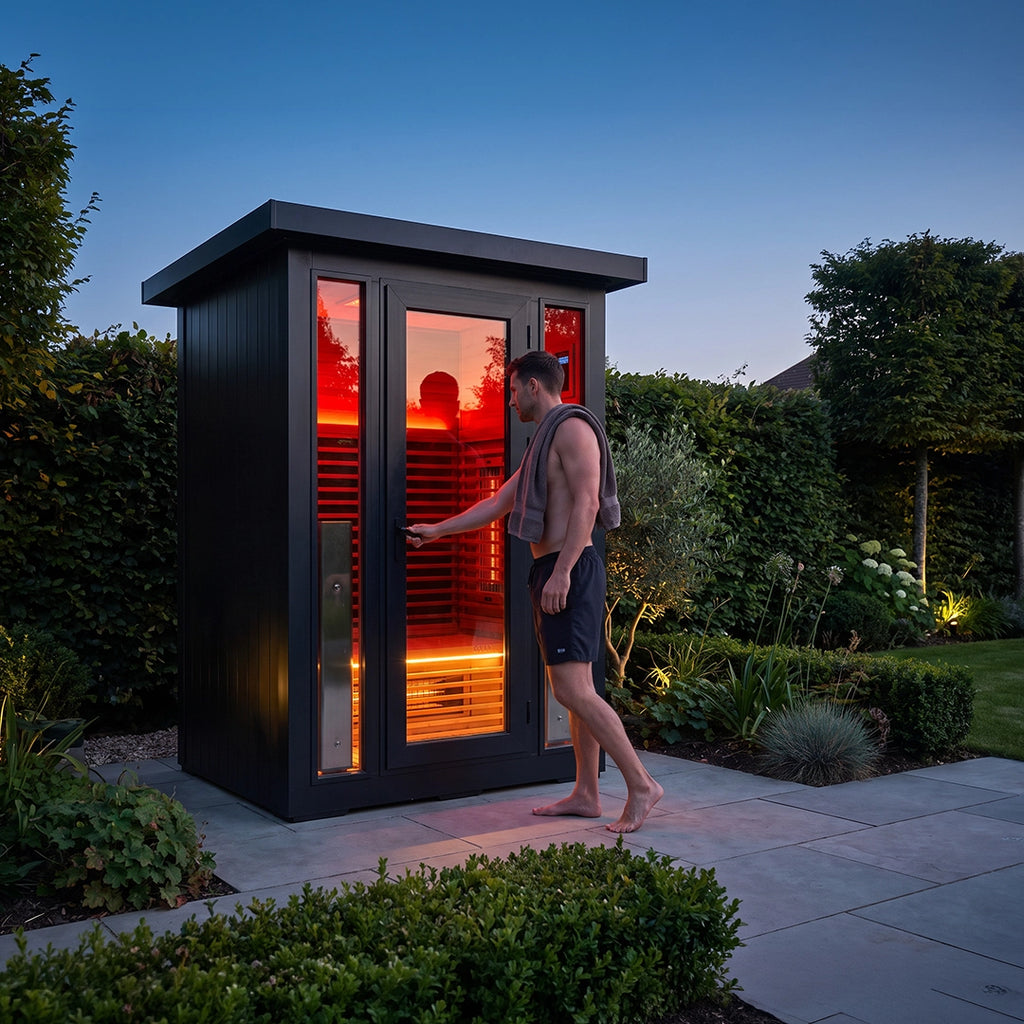 Polar Eclipse 2 Person Outdoor Infrared Sauna