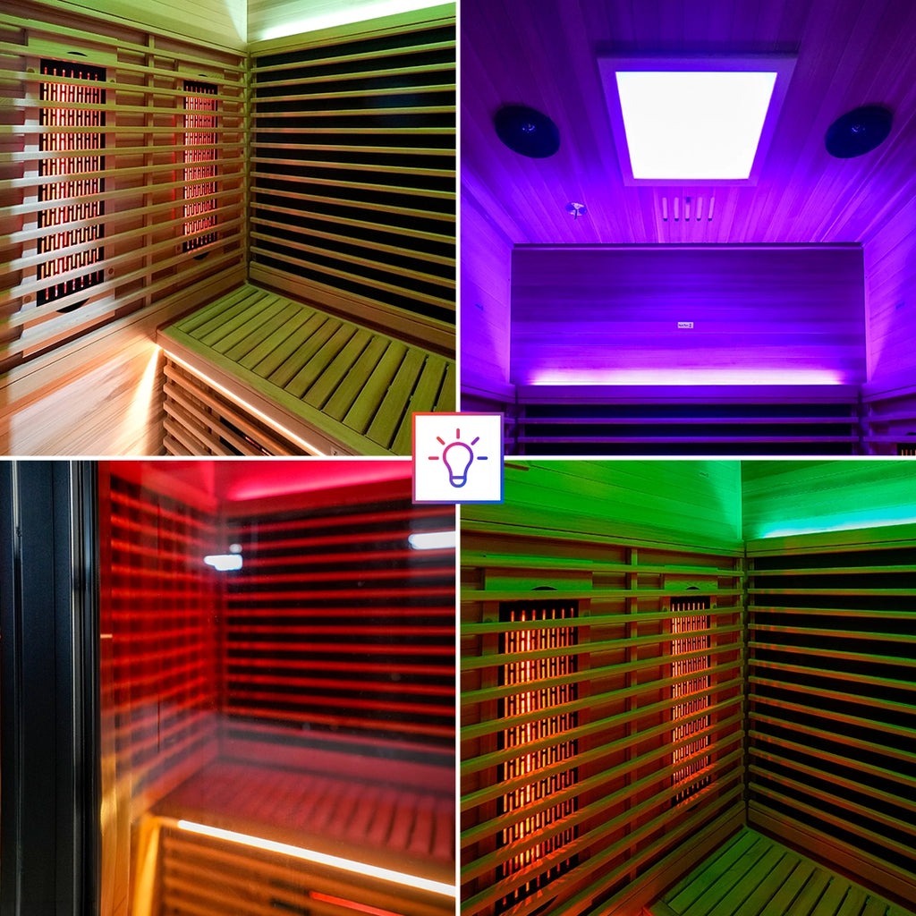 Polar Eclipse 2 Person Outdoor Infrared Sauna