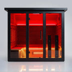 Polar Eclipse 5 Person Outdoor Infrared Sauna