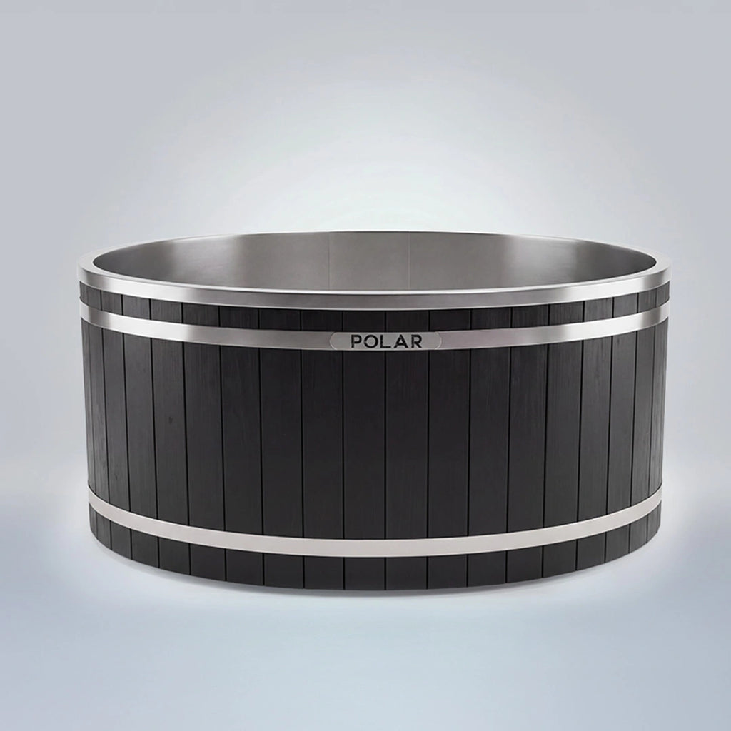 Polar Plunge Cedar Ice Bath (Black)