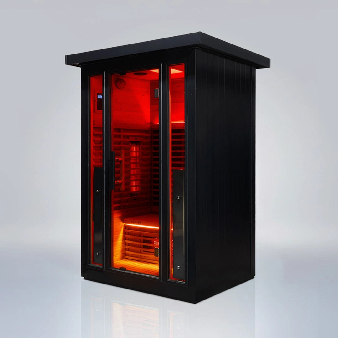 Eclipse 2 Person Outdoor Infrared Sauna