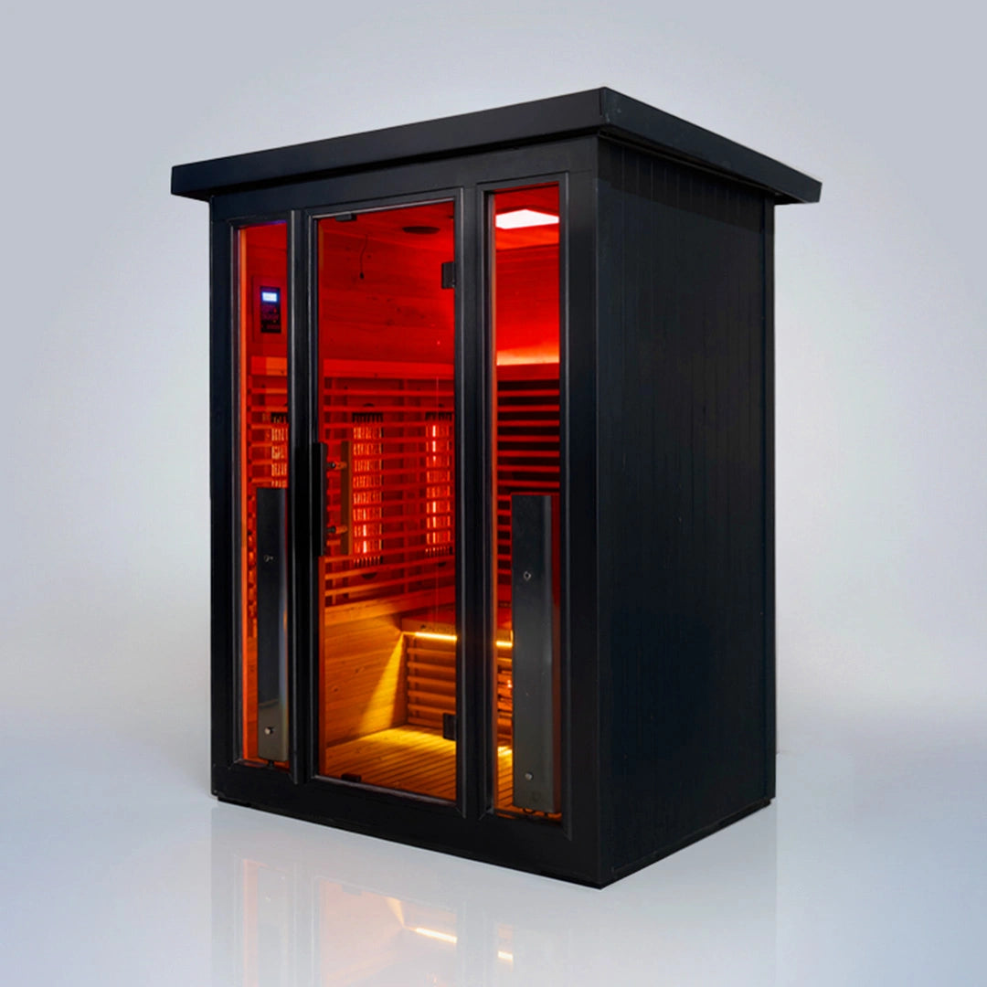 Eclipse 3 Person Outdoor Infrared sauna