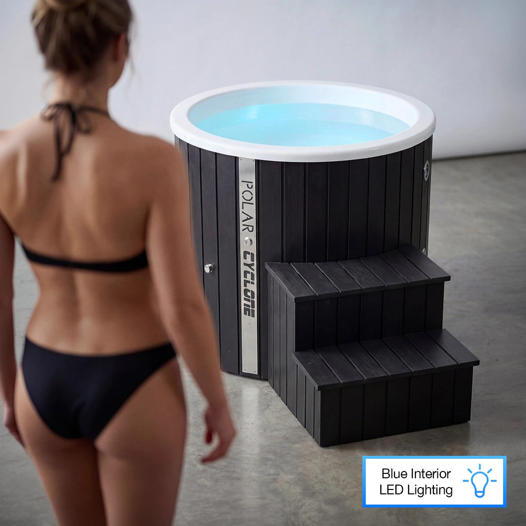 Polar Cyclone - Wood Ice Bath (Black)