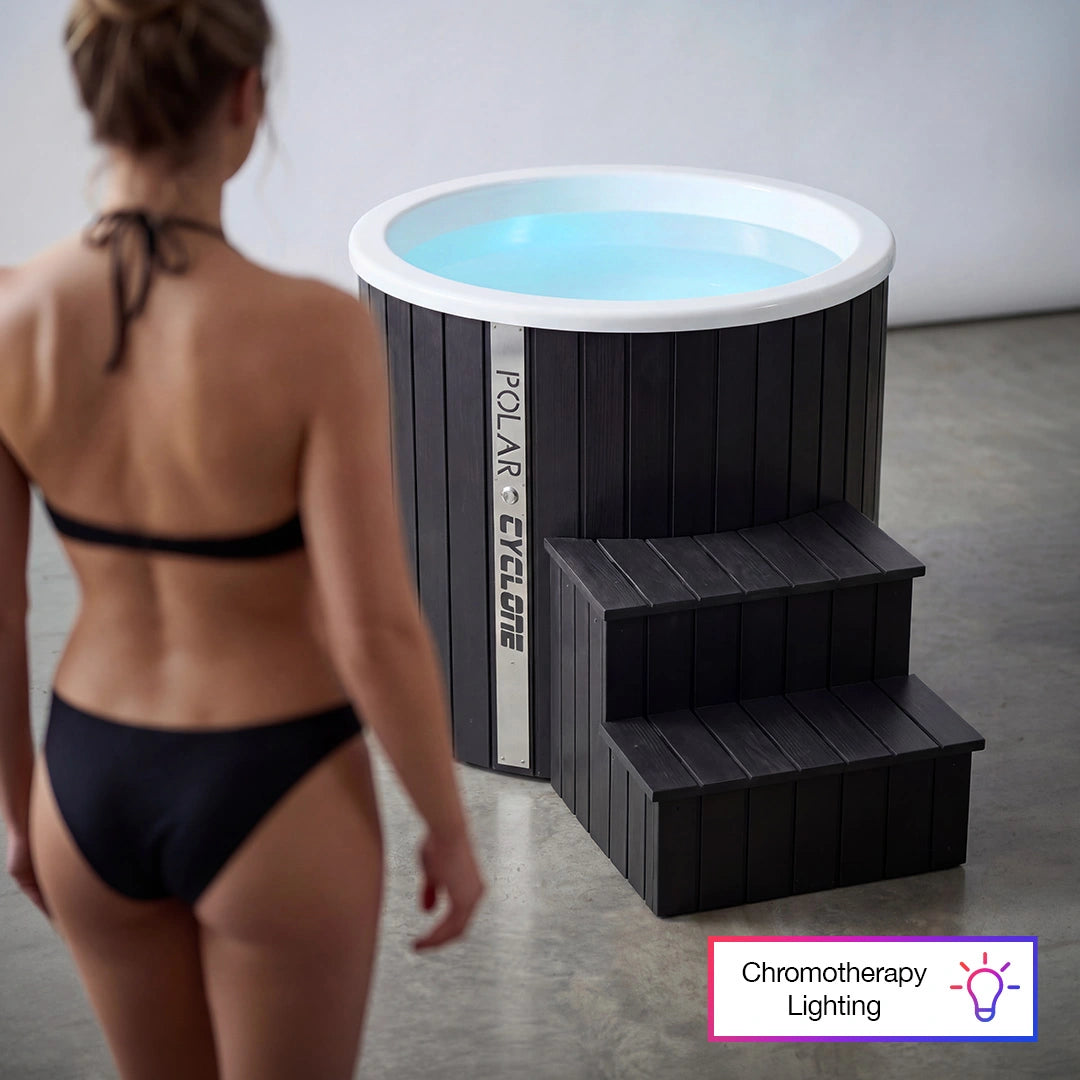 Polar Cyclone - Wood Ice Bath (Black)