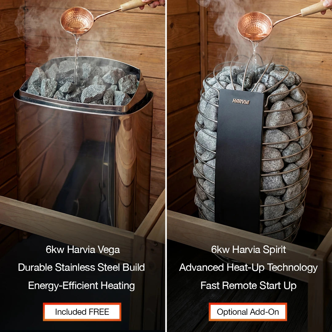 Polar Recovery Sauna Cube - 3-5 Person Outdoor Sauna
