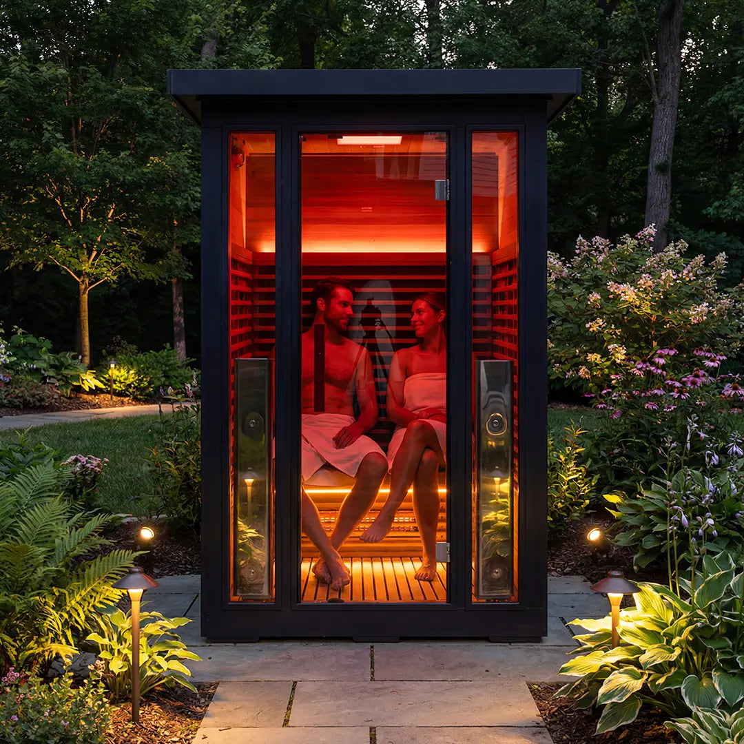 Polar Eclipse 2 Person Outdoor Infrared Sauna