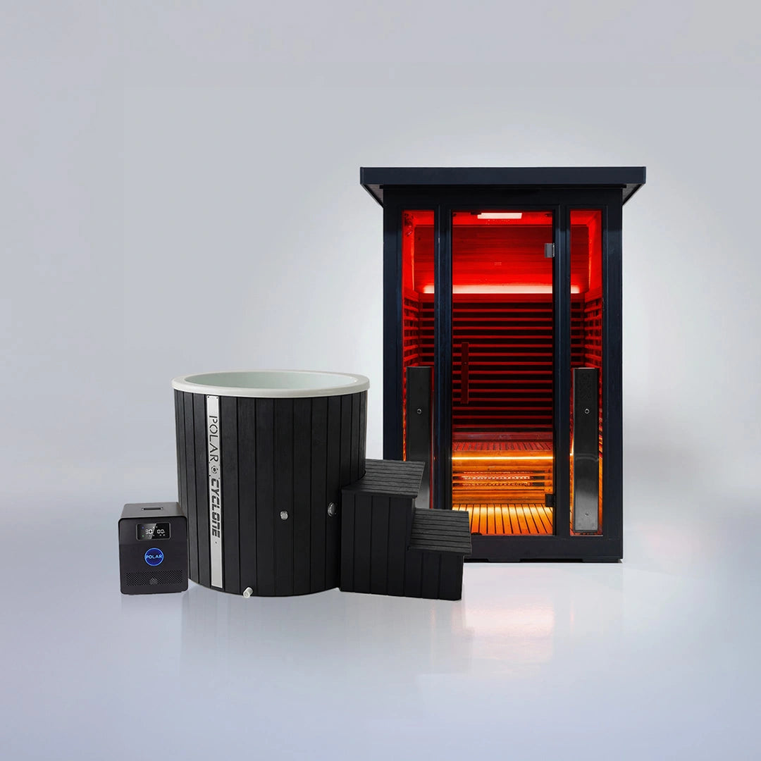 Polar Eclipse 2 Person Outdoor Infrared Sauna