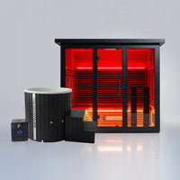 Polar Eclipse 5 Person Outdoor Infrared Sauna