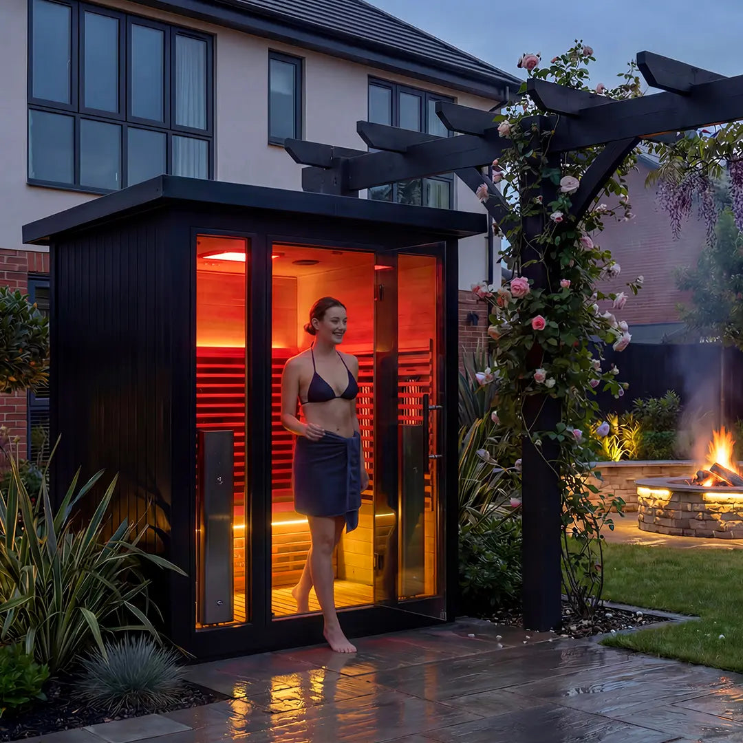 Polar Eclipse 3 Person Outdoor Infrared sauna