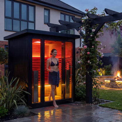 Polar Eclipse 3 Person Outdoor Infrared sauna