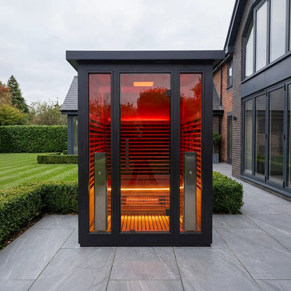 Polar Eclipse 3 Person Outdoor Infrared sauna
