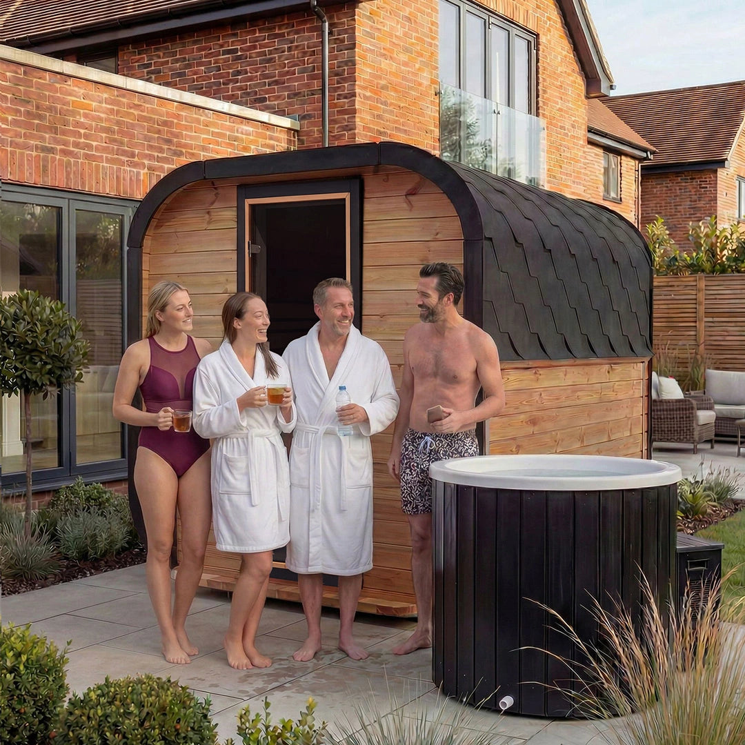 Polar Recovery Sauna Cube 6-8 Person Outdoor Sauna