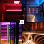 Polar Eclipse 5 Person Outdoor Infrared Sauna