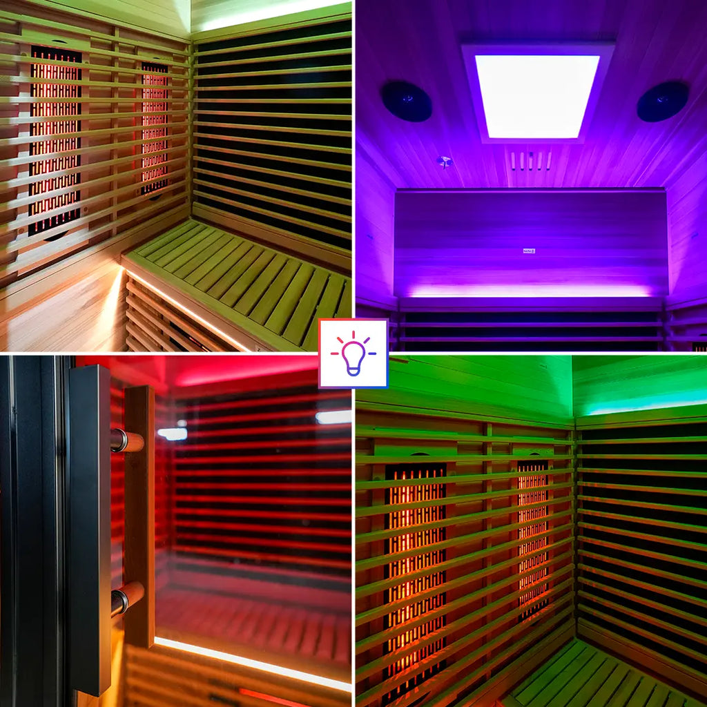Polar Eclipse 2 Person Outdoor Infrared Sauna