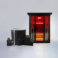 Polar Eclipse 3 Person Outdoor Infrared sauna