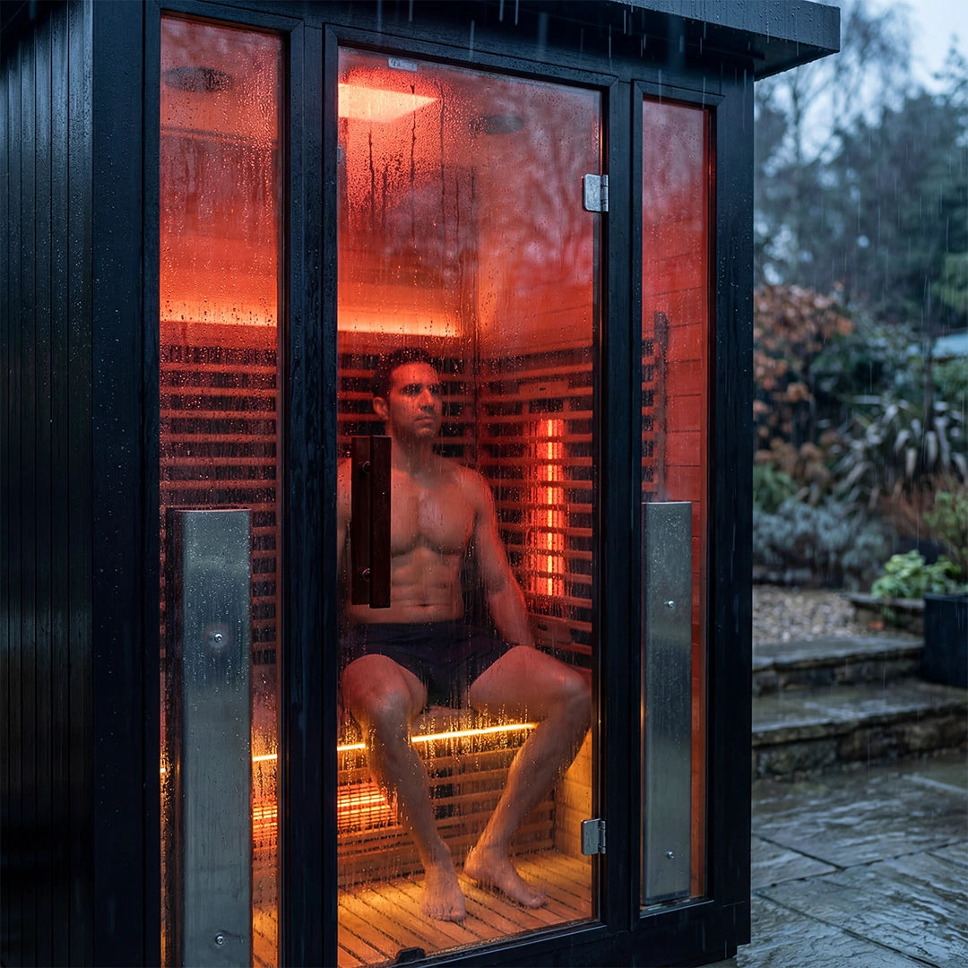 Polar Eclipse 3 Person Outdoor Infrared sauna