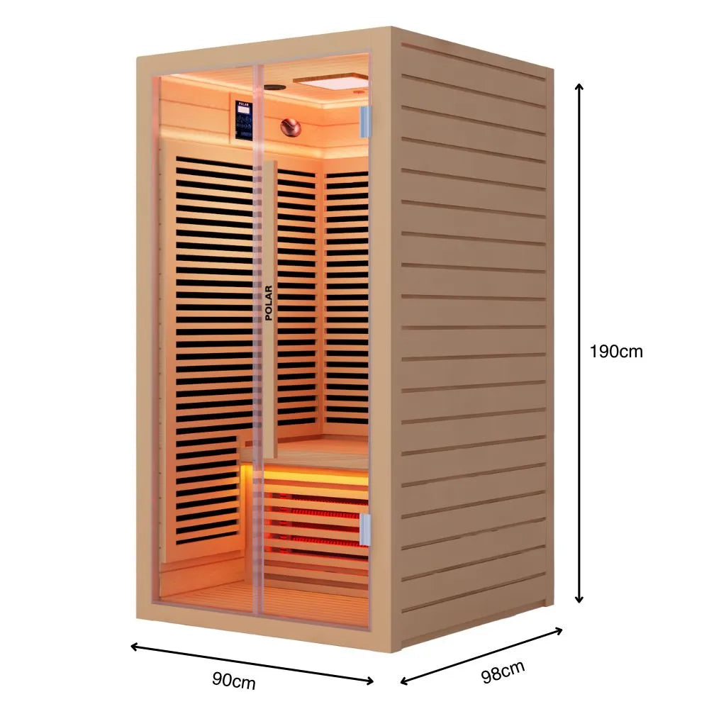 Polar Recovery Nova 1 Person Infrared Sauna