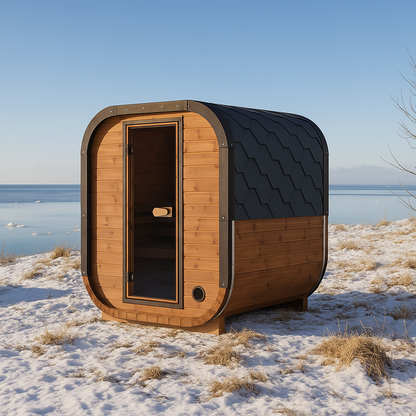 Polar Recovery Sauna Cube - 3-4 Person Outdoor Sauna