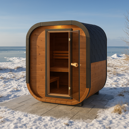 Polar Recovery Sauna Cube - 3-4 Person Outdoor Sauna