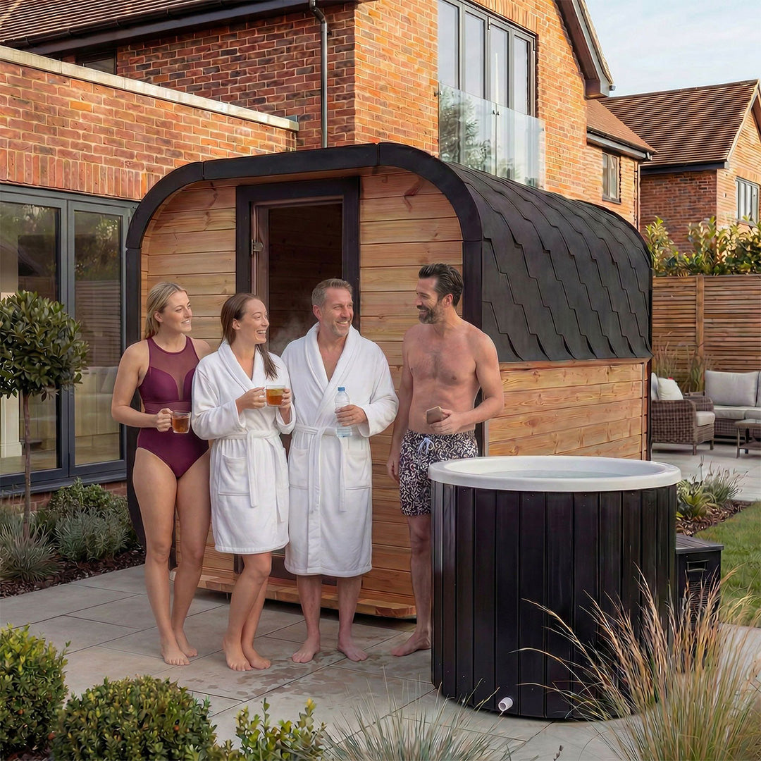 Polar Recovery Sauna Cube 6-8 Person Outdoor Sauna